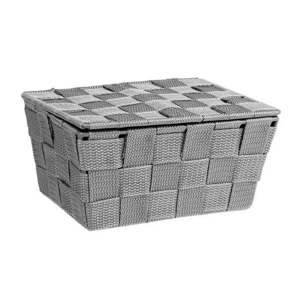 Сива кошница с капак Adria - Wenko-image-1