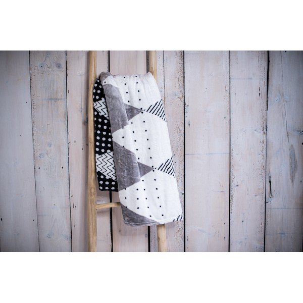 Одеяло от микрофибър, 150 x 200 cm Triangle - My House-image-1