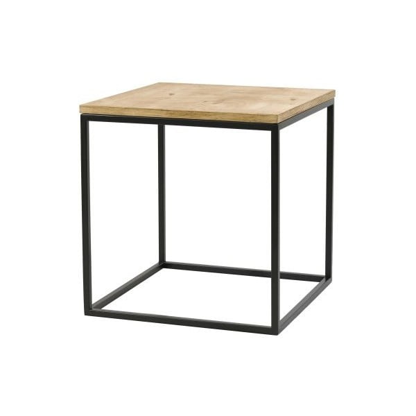 Odkládací stolek Side Black, 45x45x47 cm