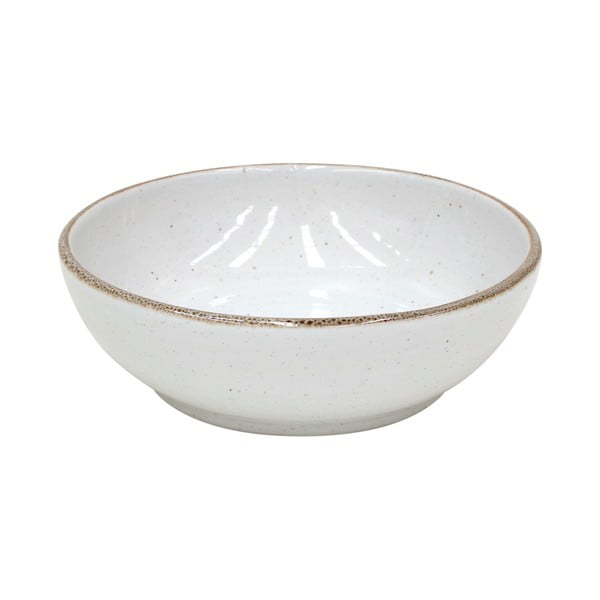 Бяла дълбока керамична чиния Sardegna, ⌀ 19 cm - Casafina