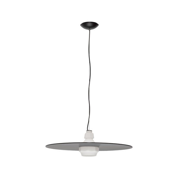 Матово черно стоманено висящо осветително тяло ø 60 cm Lora – Nova Luce