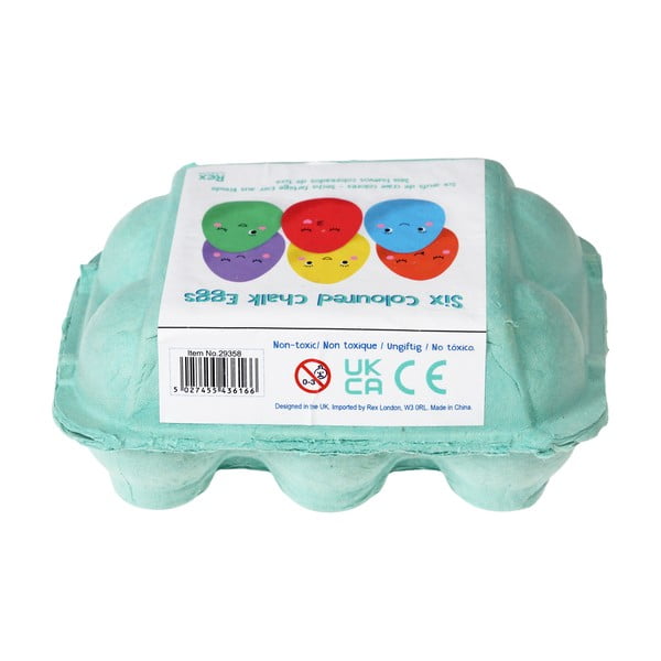 Цветни тебешири в комплект от Eggs – Rex London-image-2