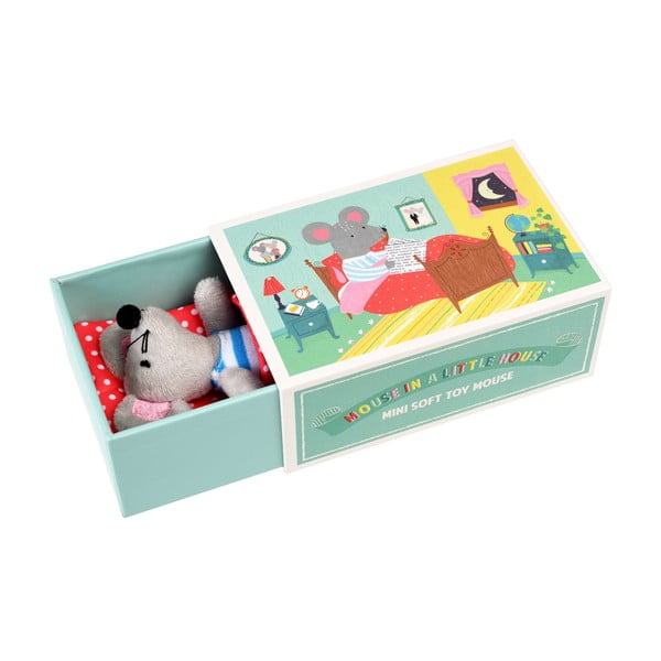 Плюшена играчка Mini Mouse in a Little Box – Rex London-image-4