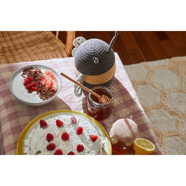 Текстилна детска кошница за играчки ø 15x15 cm Baby Bee – Lorena Canals-image-4