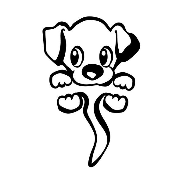 Samolepka Ambiance Cut Dog-image-2