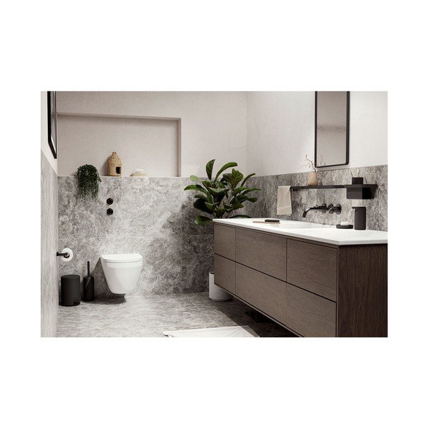 Черен дозатор за сапун , 200 ml Rim - Zone-image-1