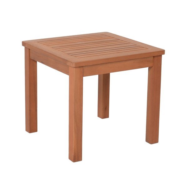 Градинска маса за съхранение от масивен евкалипт 44x44 cm Tucson – Garden Pleasure-image-2