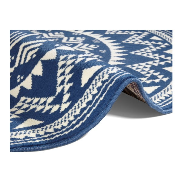 Син килим Празник , ⌀ 140 cm Valencia - Hanse Home-image-3