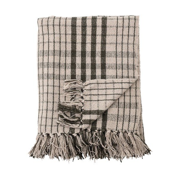 Одеяло от вискоза 130x160 cm Fryd - Bloomingville-image-3