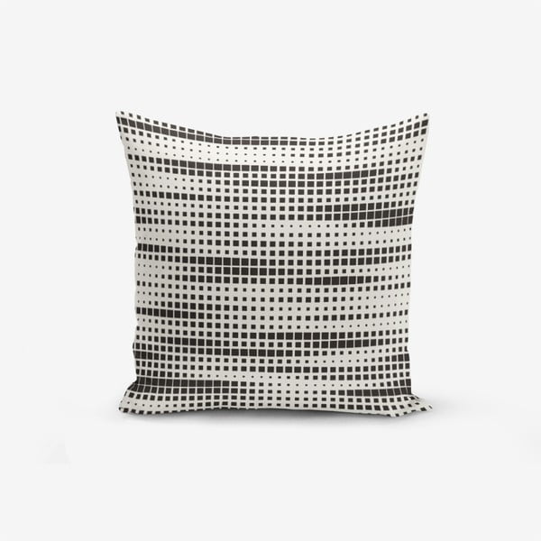 Калъфка за възглавница от памучна смес Modern Kareler, 45 x 45 cm - Minimalist Cushion Covers