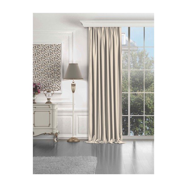 Бежово dimout перде 150x260 cm – Mila Home-image-3