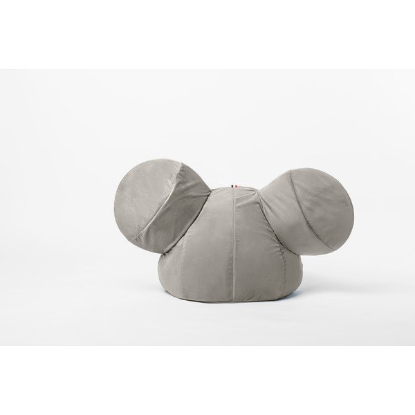 Сив детски пуф Ears – The Brooklyn Kids-image-4
