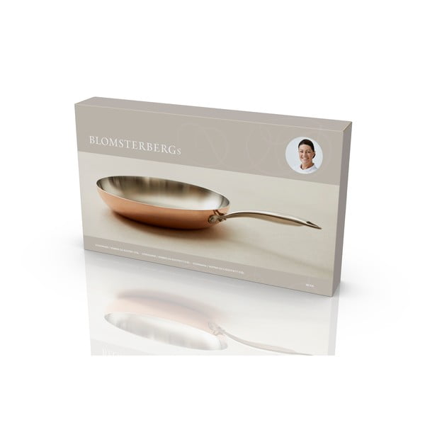 Тиган от неръждаема стомана/мед ø 28 cm – Blomsterbergs-image-4