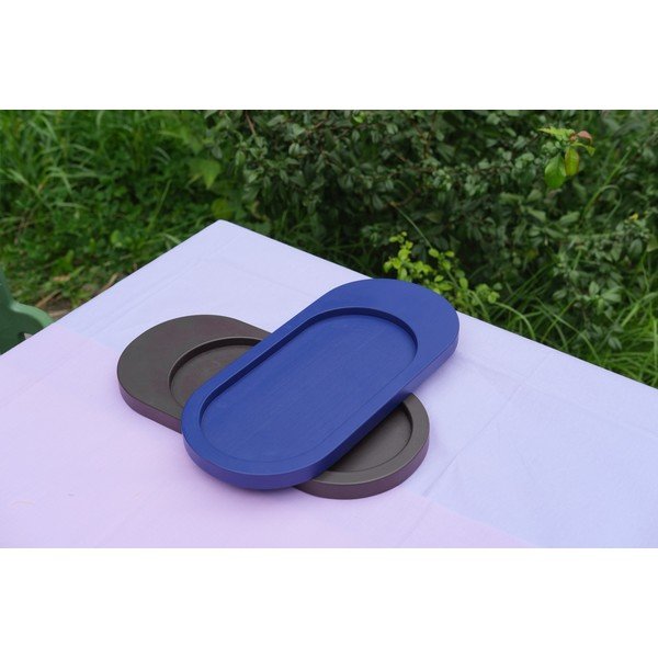 Дървен  декоративен поднос 15x32 cm Tenu – noo.ma-image-4