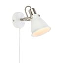 Бяла стенна лампа Alton - Markslöjd