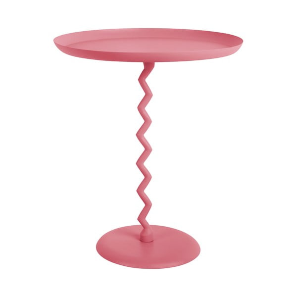 Метална кръгла странична масичка ø 44 cm Zig Zag – Leitmotiv