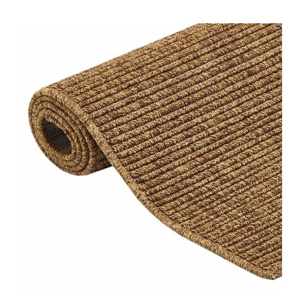 Кафяв килим за открито , 160 x 230 cm Plain - Floorita-image-2