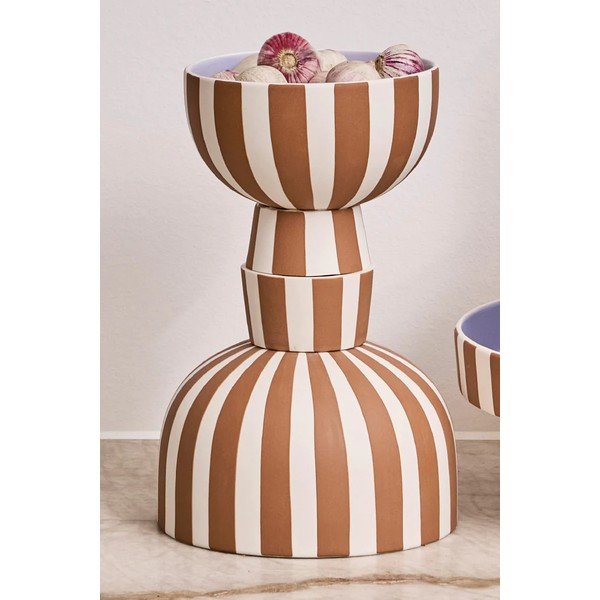 Кафява глинена купичка за сервиране Toppu – OYOY Living Design-image-1