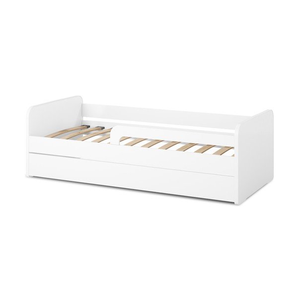 Бяло детско легло с включена подматрачна рамка 80x160 cm Duuli – ELTAP