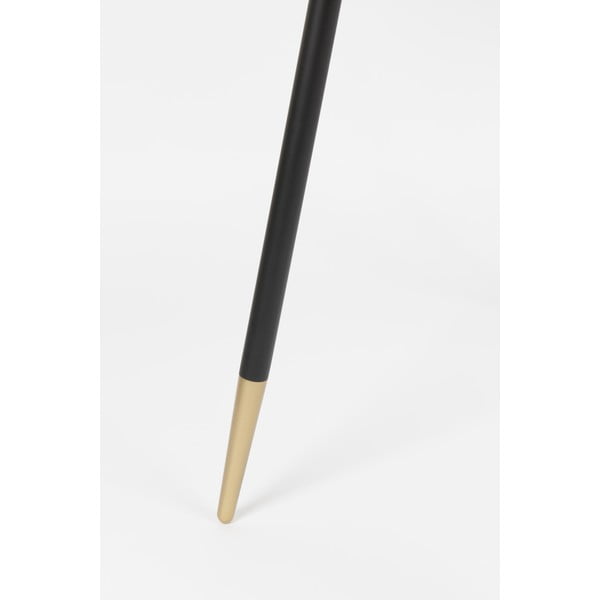 Кръгла маса за хранене с плот от орех ø 91 cm Denise - White Label-image-4