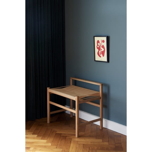 Светлокафява пейка Heritage – Hübsch-image-1