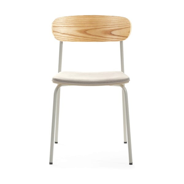 Трапезни столове в комплект от 2 броя в бежово-натурален цвят Adriana - Marckeric-image-2