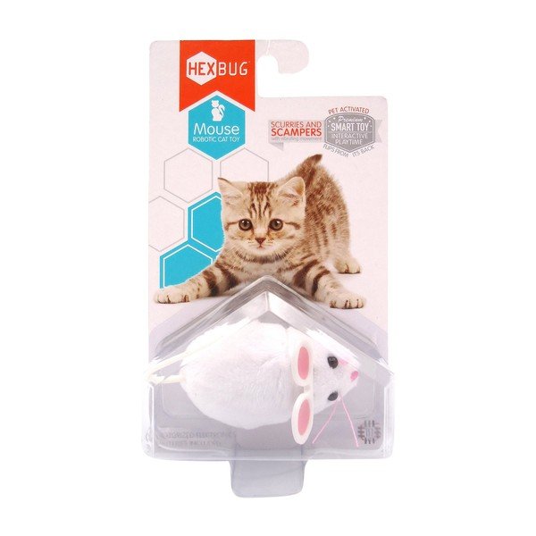Роботизирана мишка за котки - HEXBUG-image-1