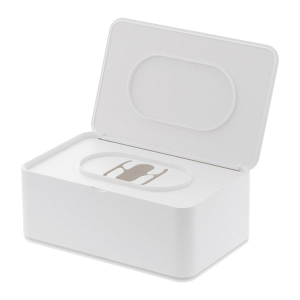 Бяла кутия за мокри кърпички Smart - YAMAZAKI-image-2