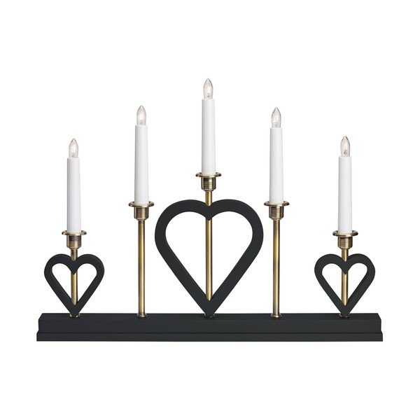 Черна коледна светлинна украса Melissa – Markslöjd