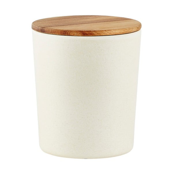 Бял бамбуков контейнер за храна с капак , 1 л - Villa Collection