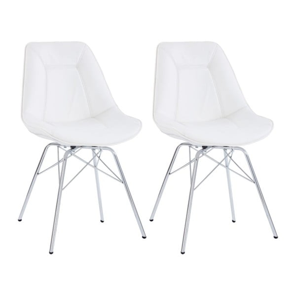 Sada 2 bílých židlí Støraa Shirley