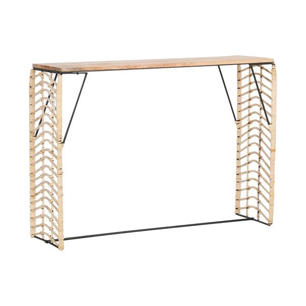 Конзолна маса в естествен цвят 30x103 cm Monarque - Jardin d'Ulysse