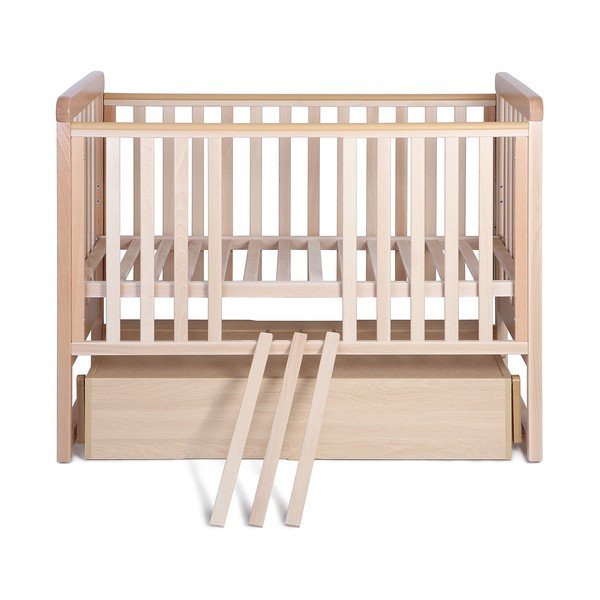 Бебешко люлеещо се легло от букова дървесина Move, 60 x 120 cm - YappyKids-image-3