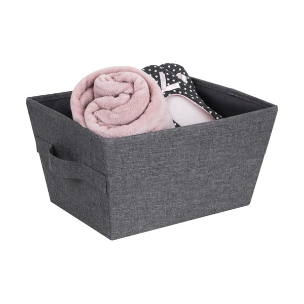 Сива кошница за съхранение Bigso Box of Sweden Tap, 26 x 19 cm-image-2
