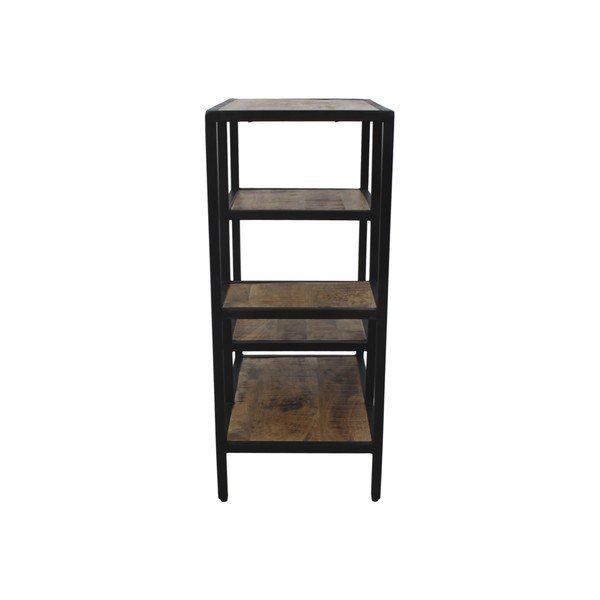 Библиотека за книги от необработен махагон HSM collection Levels, височина 80 cm - HSM collection-image-1