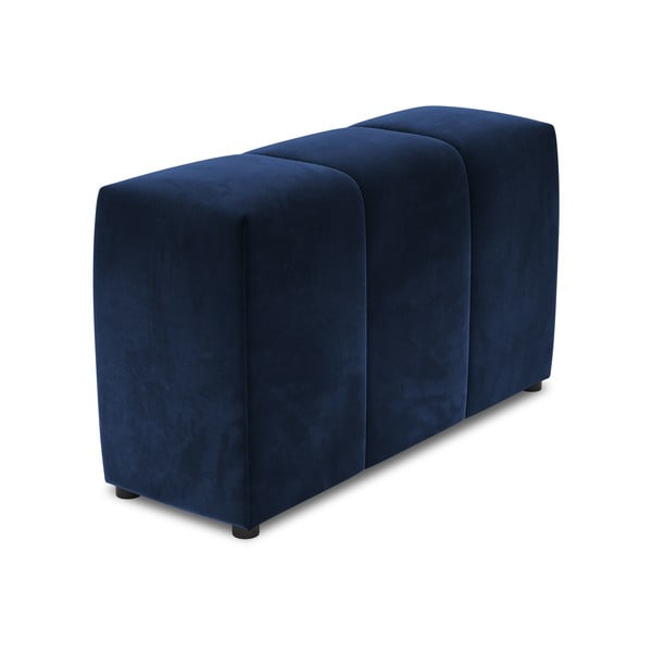 Синя кадифена облегалка за модулен диван Rome Velvet - Cosmopolitan Design