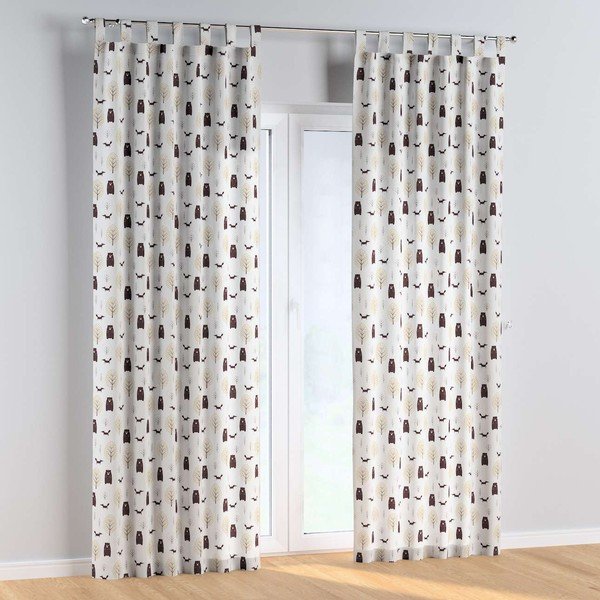 Детска завеса 260x130 cm Magic Collection - Yellow Tipi-image-1