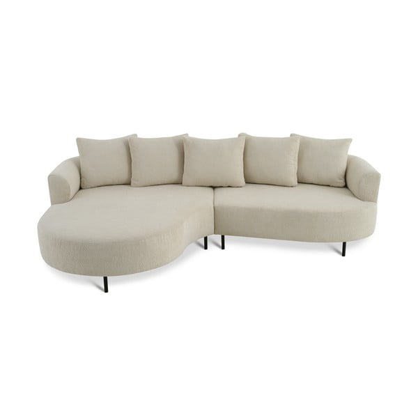 Бежов ъглов диван (ляв ъгъл) Vitoria – Scandic-image-2