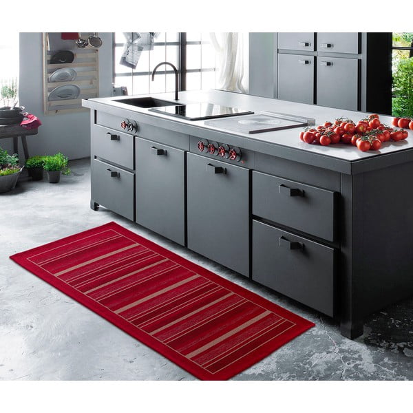 Червен мокет , 55 x 115 cm Velour - Floorita-image-2