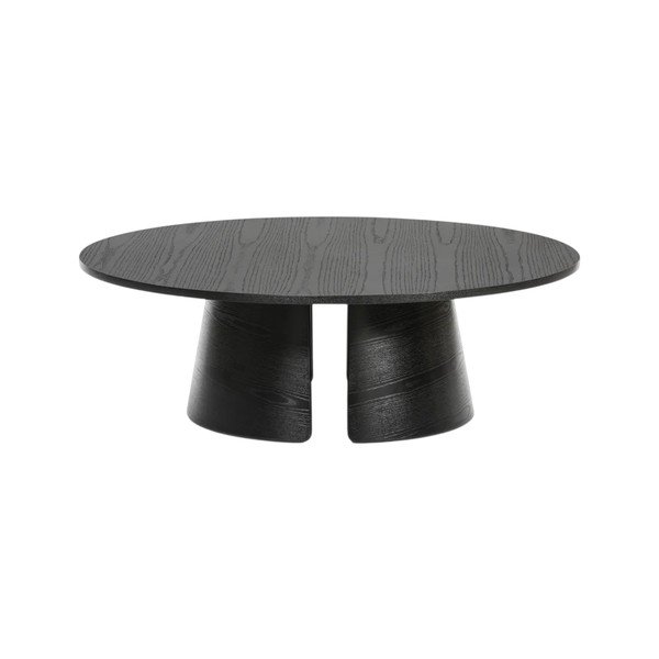 Черна масичка за кафе , ø 110 cm Cep - Teulat