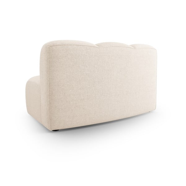 Кремав модулен диван (среден модул) Lupine – Micadoni Home-image-4