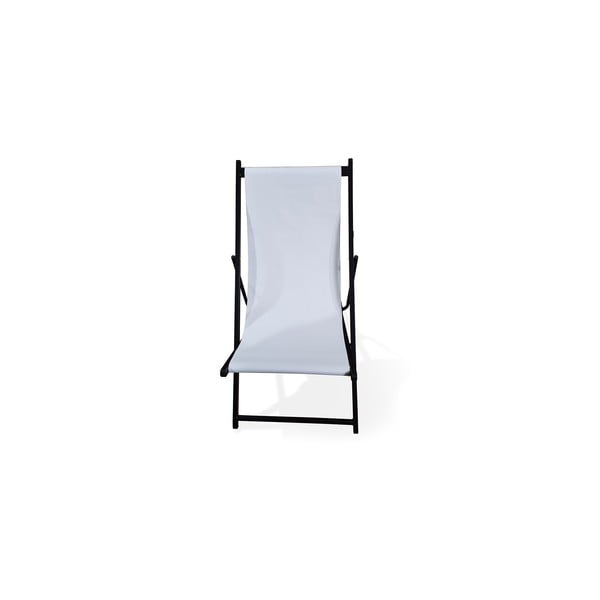 Бял сгъваем градински шезлонг, дължина 106 cm Deck - Bonami Essentials-image-1