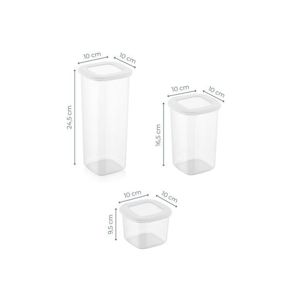 Кутии в комплект 3 бр. за храна Fresco – Hermia-image-2