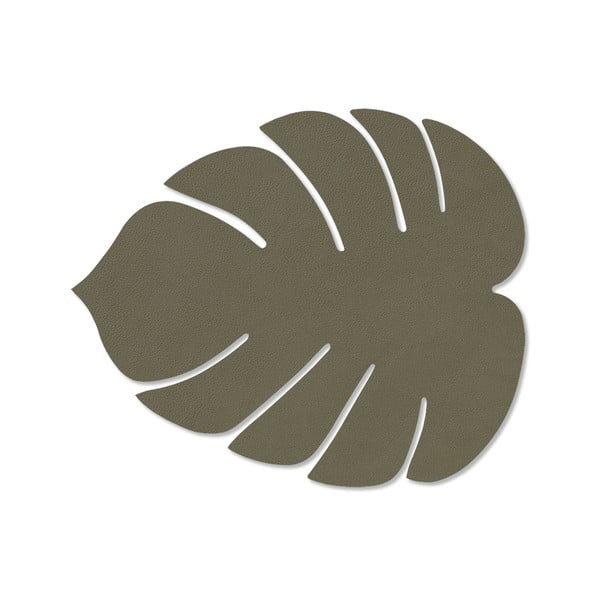 Подложка за хранене от еко кожа 22x26 cm Monstera Leaf Nupo – LIND DNA