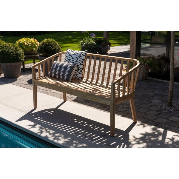 Градинска пейка от акациева дървесина, дължина 150 см Lilly - Exotan-image-2