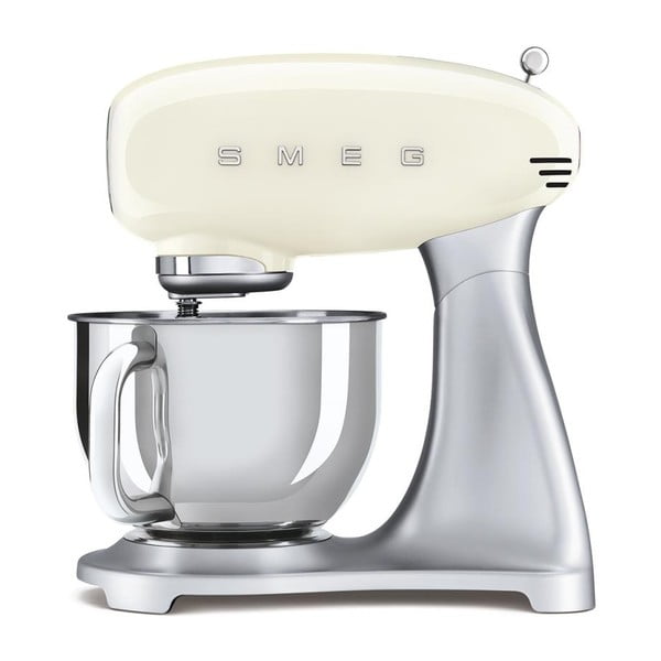 Кремообразен бял кухненски робот - SMEG