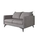 Сив диван 138 cm Juli Bis – Ropez