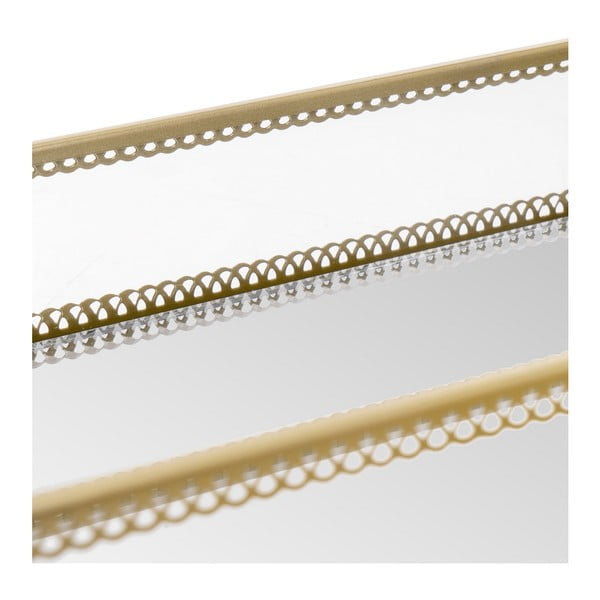 Метални декоративни подноси 2 бр. 14x24 cm – Casa Selección-image-2