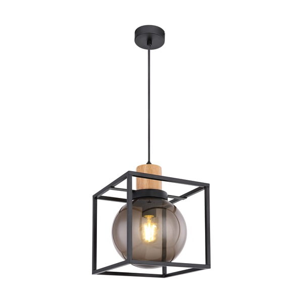 Черна висяща лампа 19x19 cm Retro 2 - Candellux Lighting-image-2