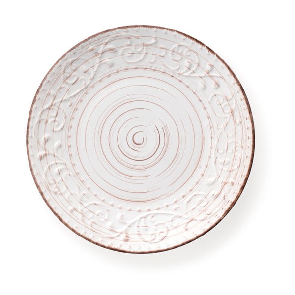 Бяла керамична чиния Serendipity, ⌀ 27,5 cm - Brandani